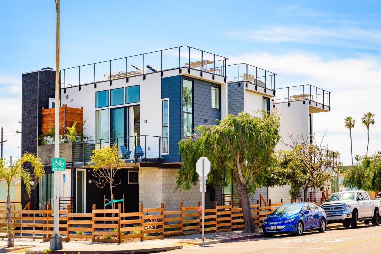 Modern Beach Home Steps To The Sand San Diego Eksteriør billede